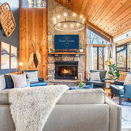 The Family Stone Luxe Cabin Sleeps 12 Hot Tub Dogfriendly Dollywood Pigeon Forge Ngoại thất bức ảnh