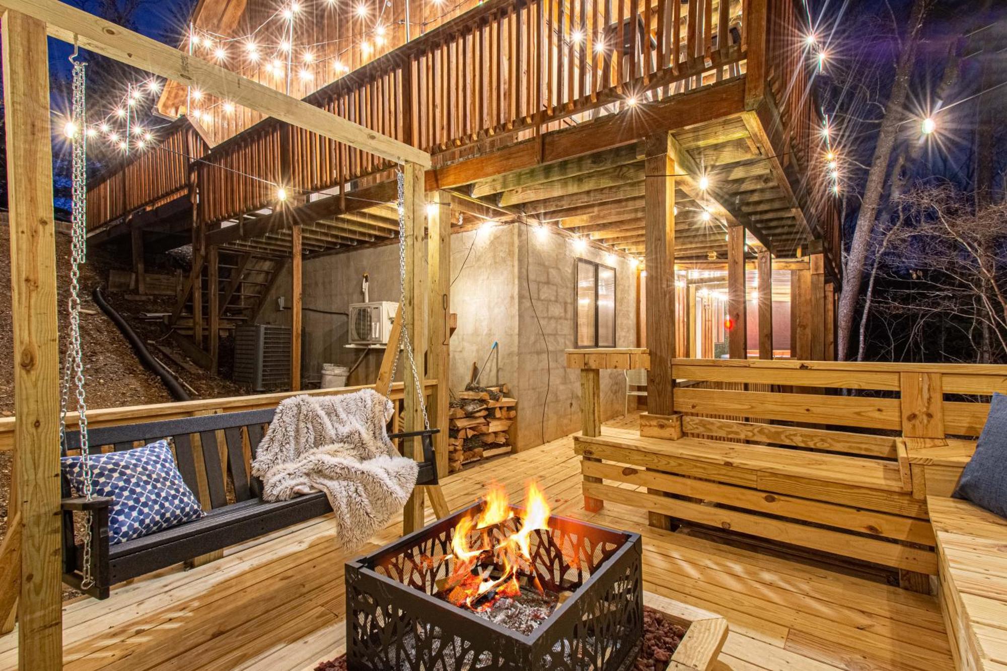 The Family Stone Luxe Cabin Sleeps 12 Hot Tub Dogfriendly Dollywood Pigeon Forge Ngoại thất bức ảnh