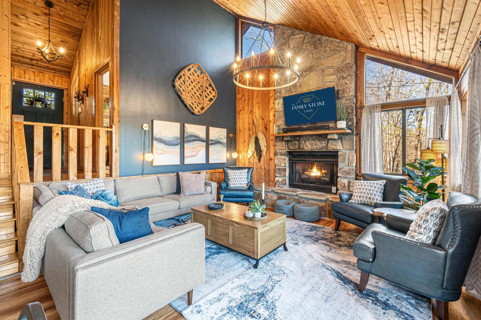 The Family Stone Luxe Cabin Sleeps 12 Hot Tub Dogfriendly Dollywood Pigeon Forge Ngoại thất bức ảnh